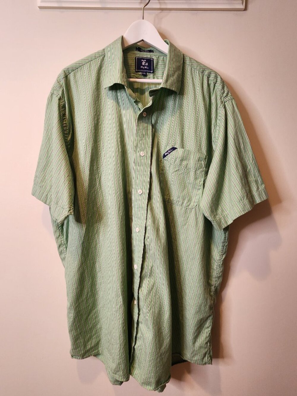 Lng Woven Striped Shirt